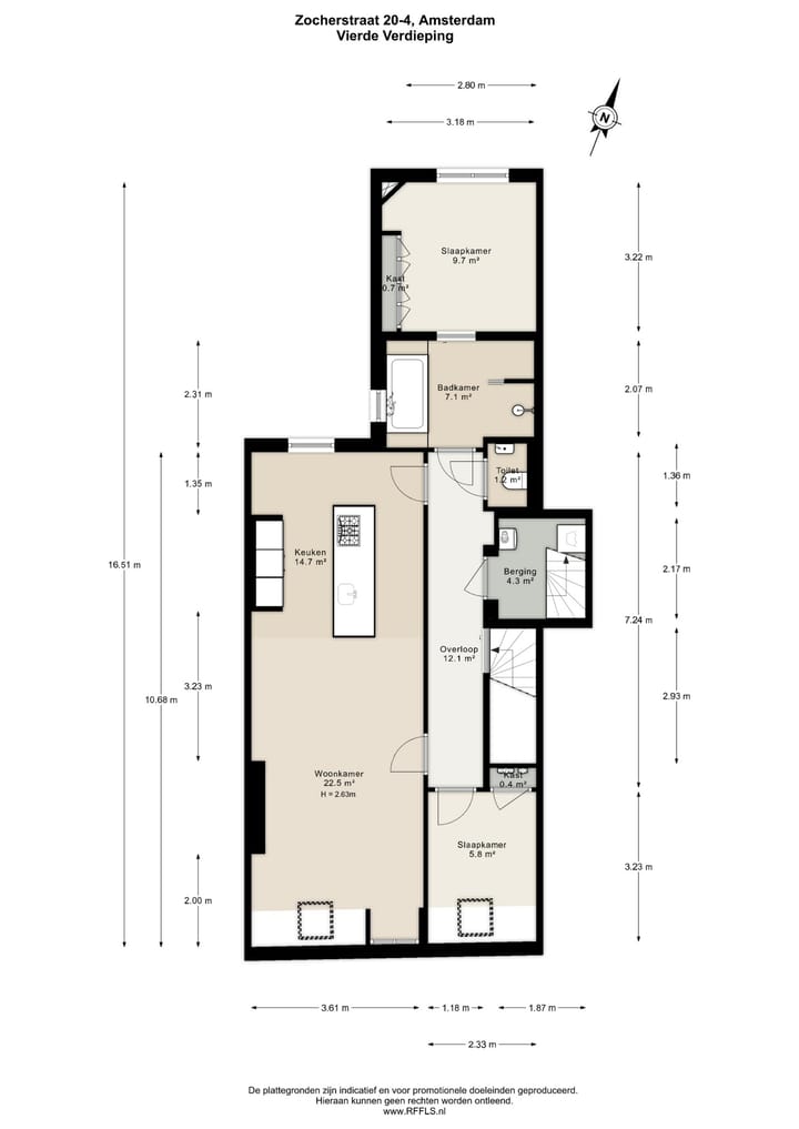 Foto 32 van Zocherstraat 20-4