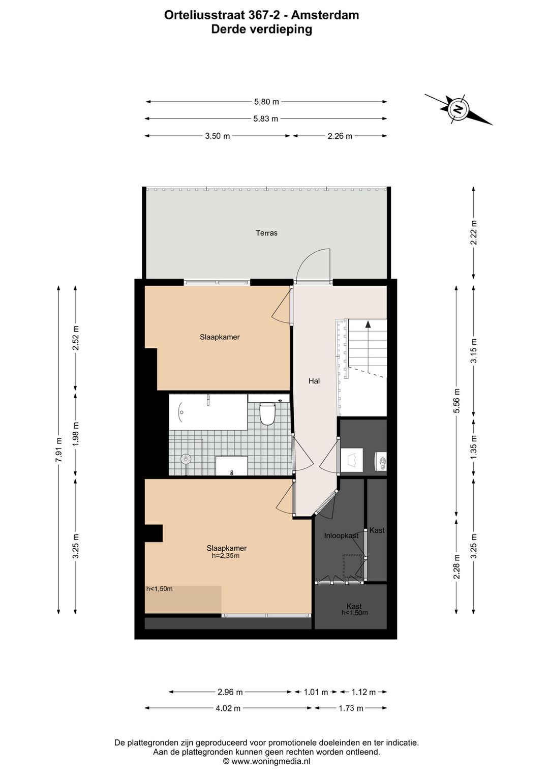 Foto 37 van Orteliusstraat 367-2