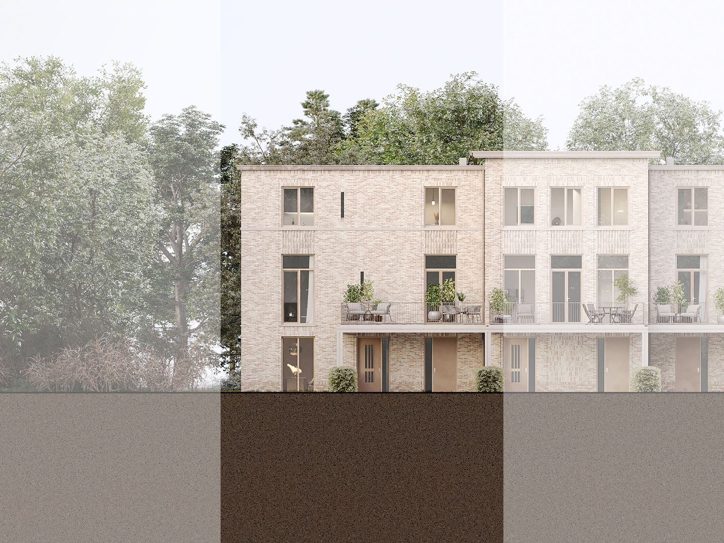 Photo 4 of De Vijverberg - herenhuis hoekwoning (Bouwnr. 1)