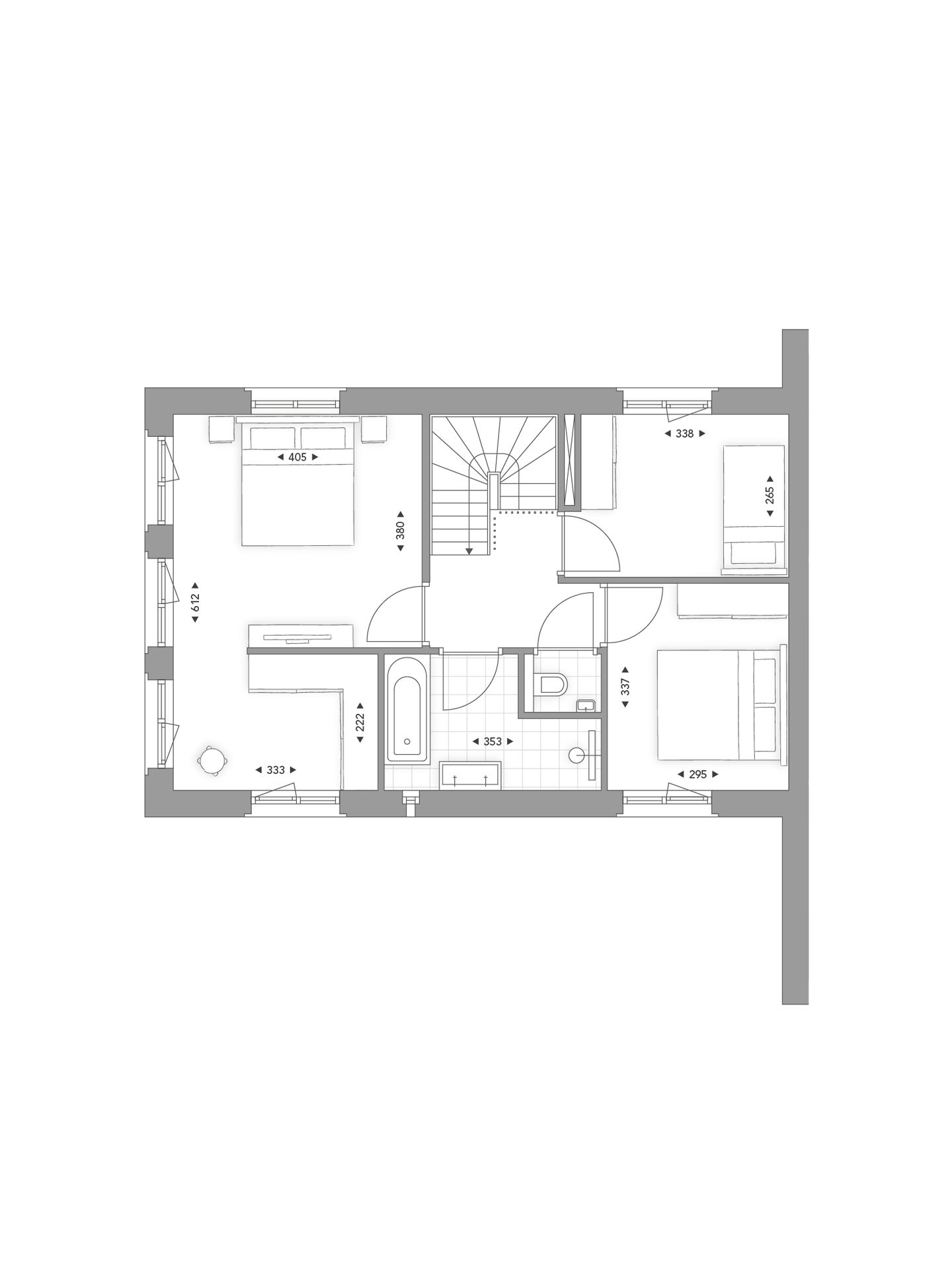 Photo 10 of De Vijverberg - herenhuis hoekwoning (Bouwnr. 1)