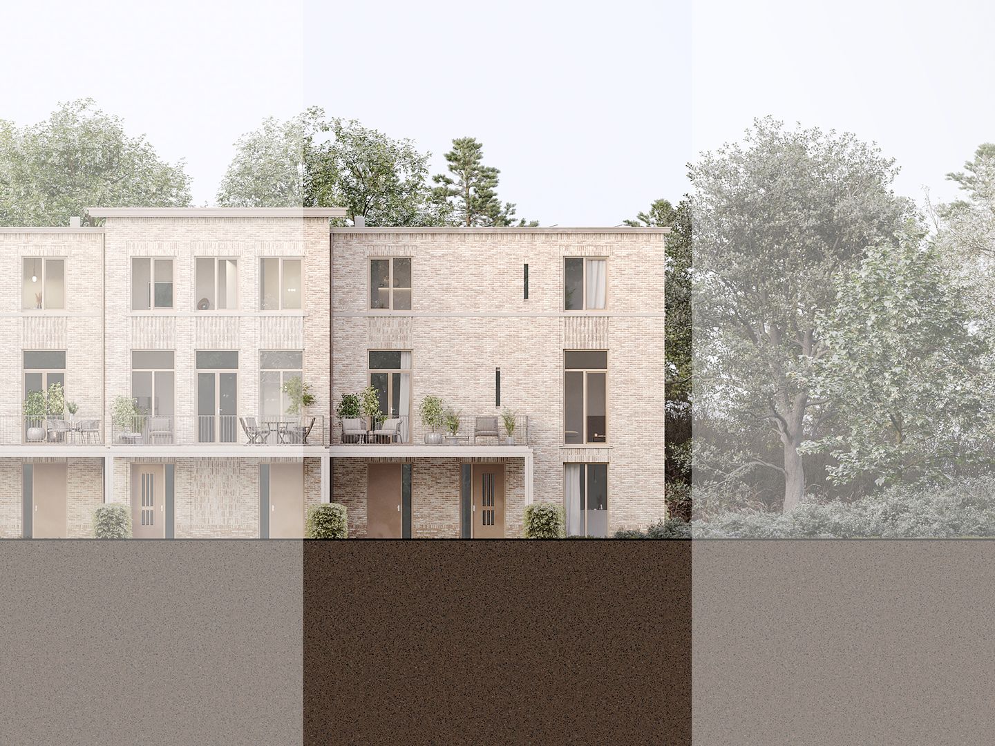 Foto 4 van De Vijverberg - herenhuis hoekwoning (Bouwnr. 3)