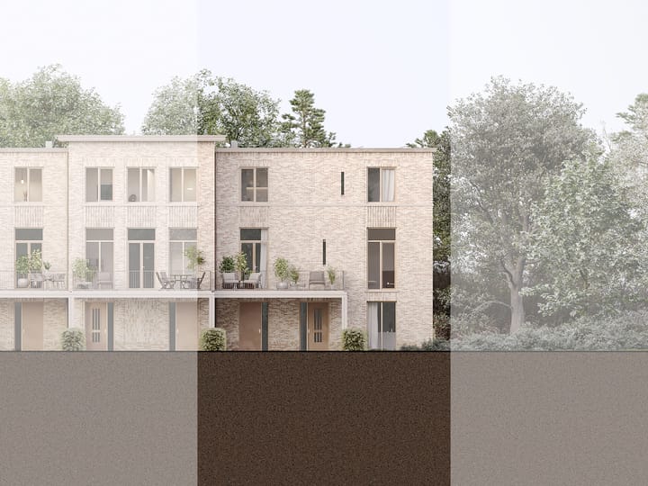 Photo 4 of De Vijverberg - herenhuis hoekwoning (Bouwnr. 3)