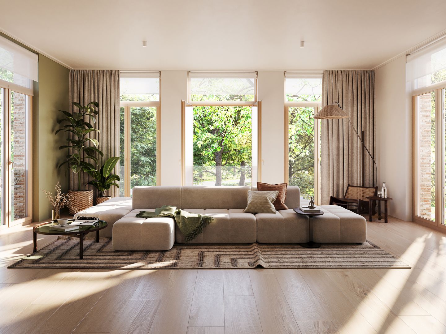 Foto 5 van De Vijverberg - herenhuis hoekwoning (Bouwnr. 3)