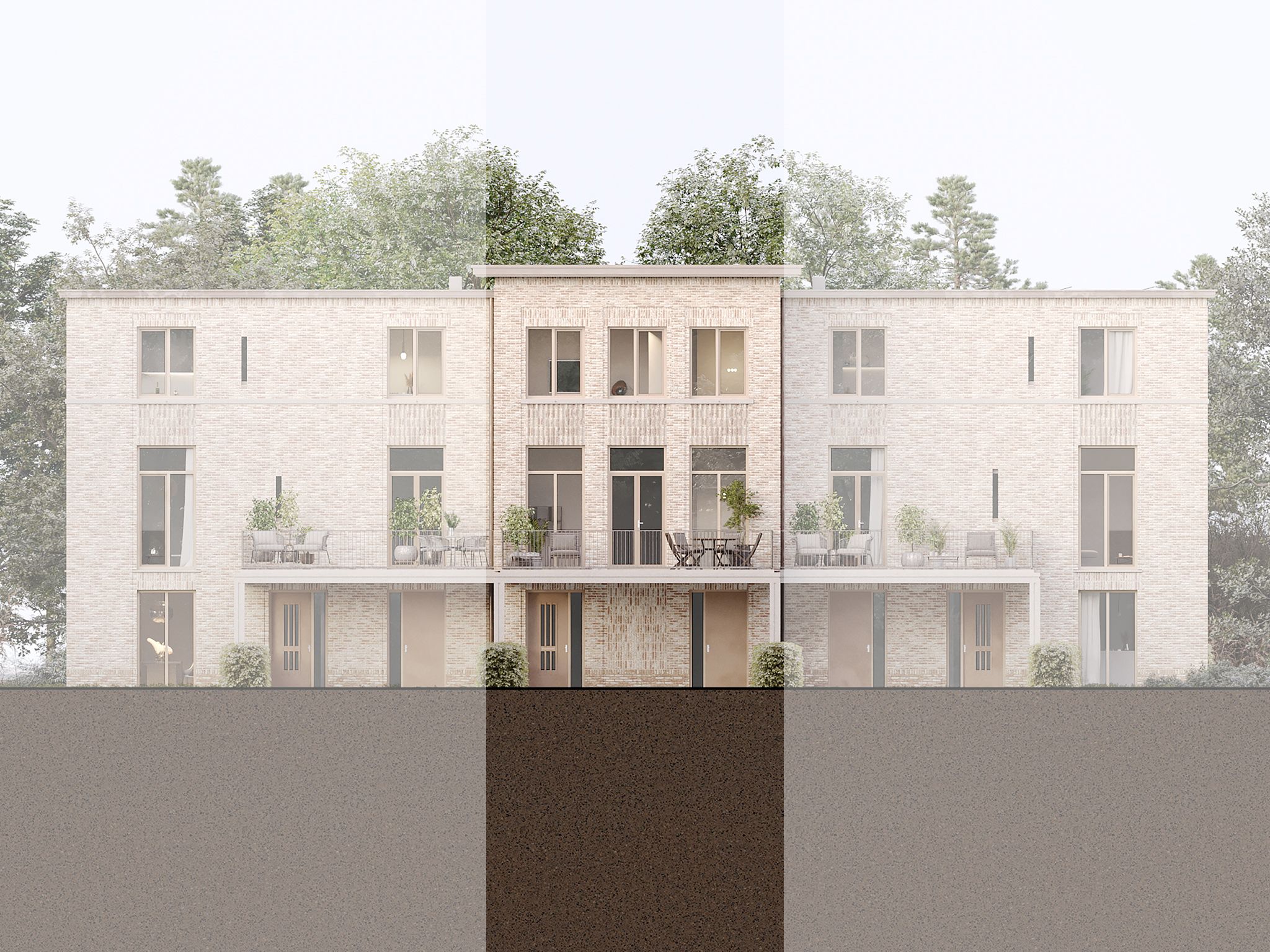 Foto 3 van De Vijverberg - herenhuis tussenwoning (Bouwnr. 2)