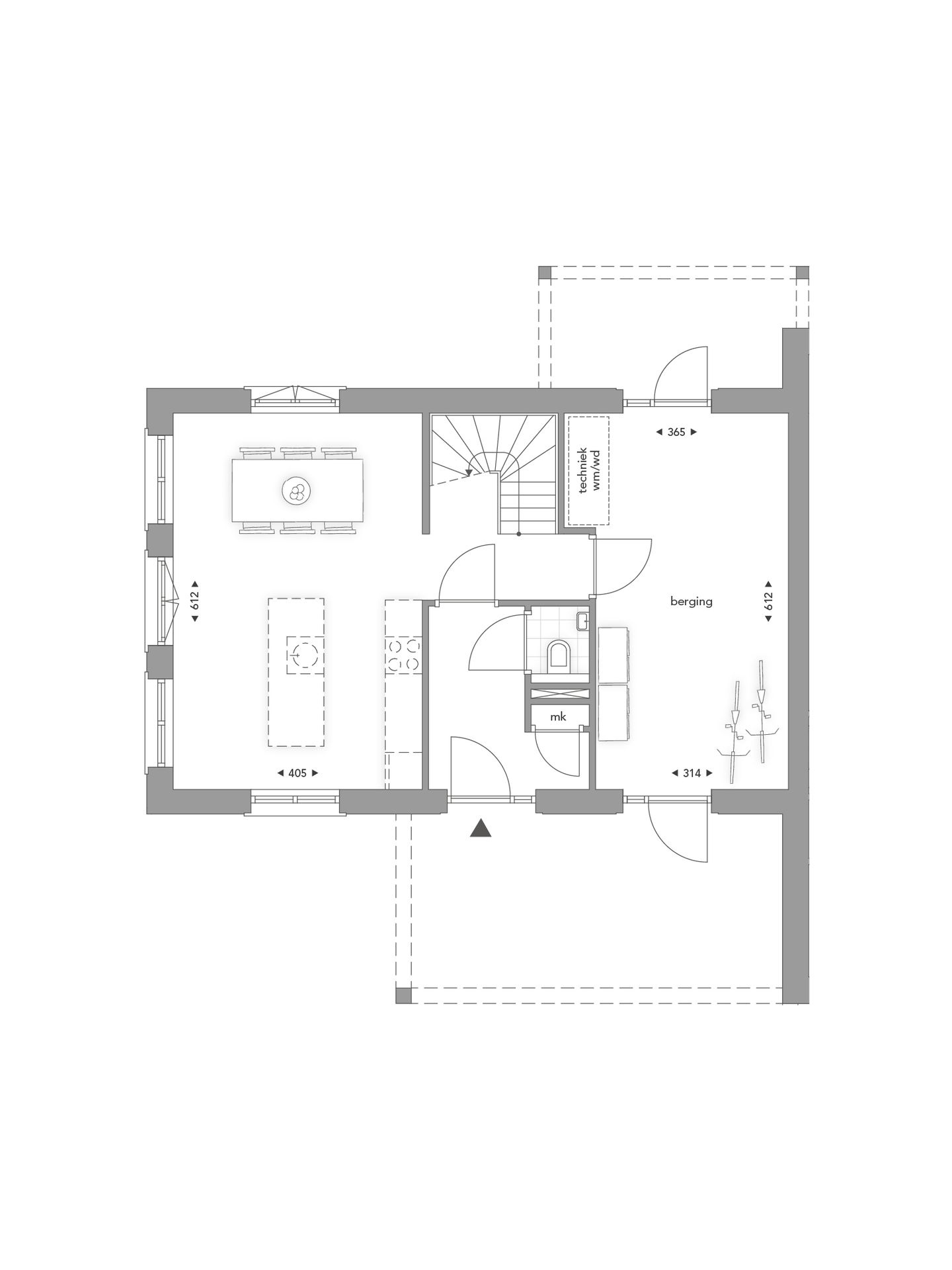 Foto 10 van De Vijverberg - herenhuis hoekwoning (Bouwnr. 3)