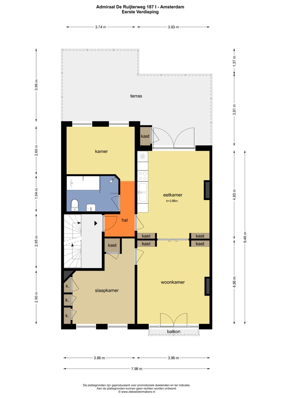 Foto 25 van Admiraal De Ruijterweg 187-1