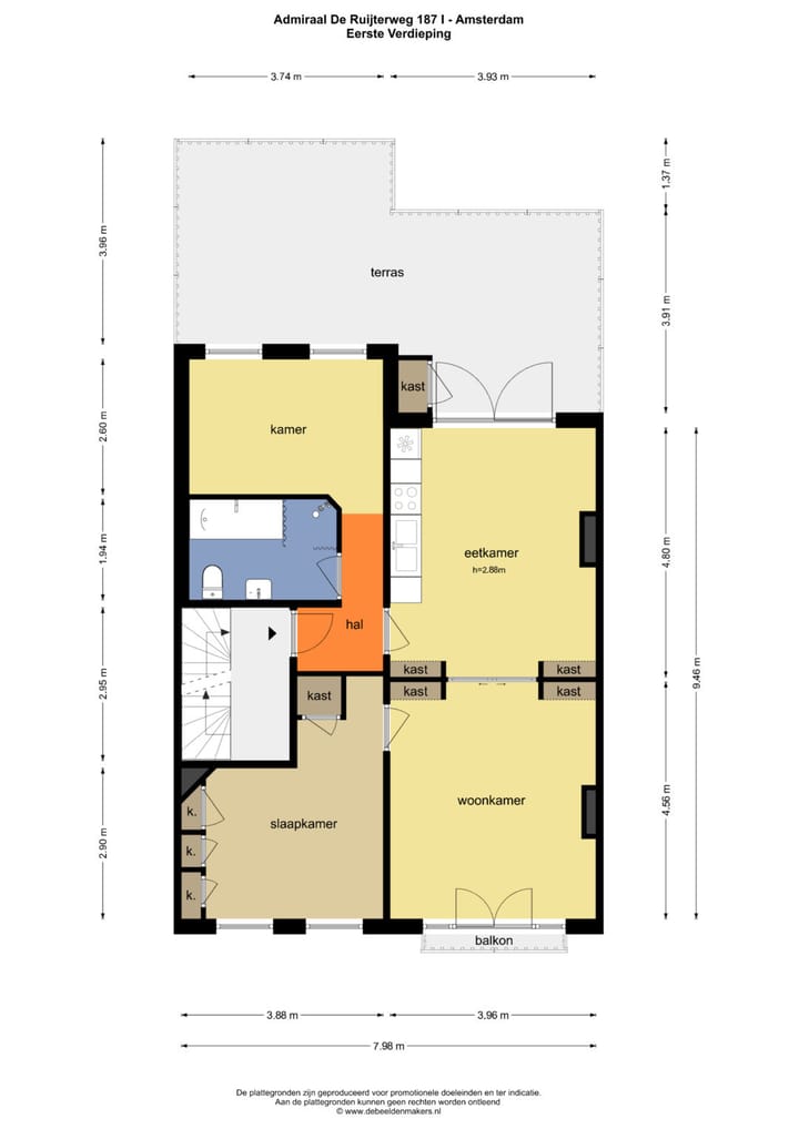 Foto 25 van Admiraal De Ruijterweg 187-1