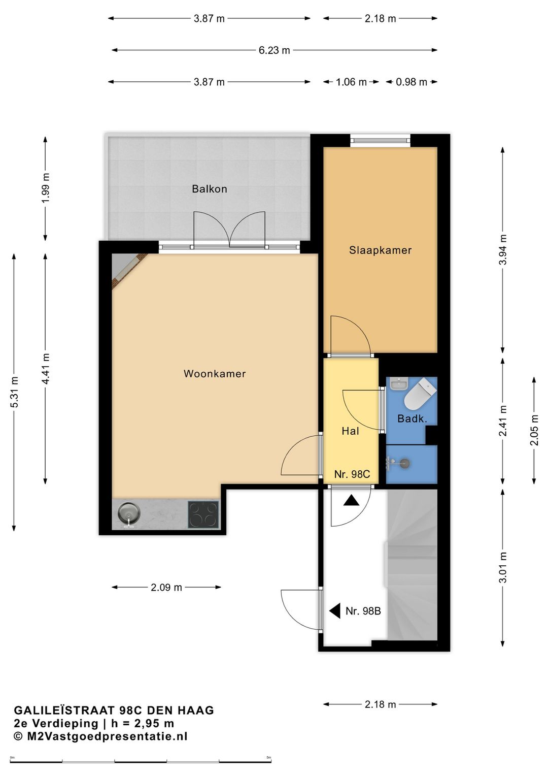 Foto 17 van Galileïstraat 98-C