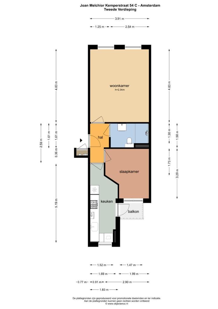 Foto 25 van Joan Melchior Kemperstraat 54-C
