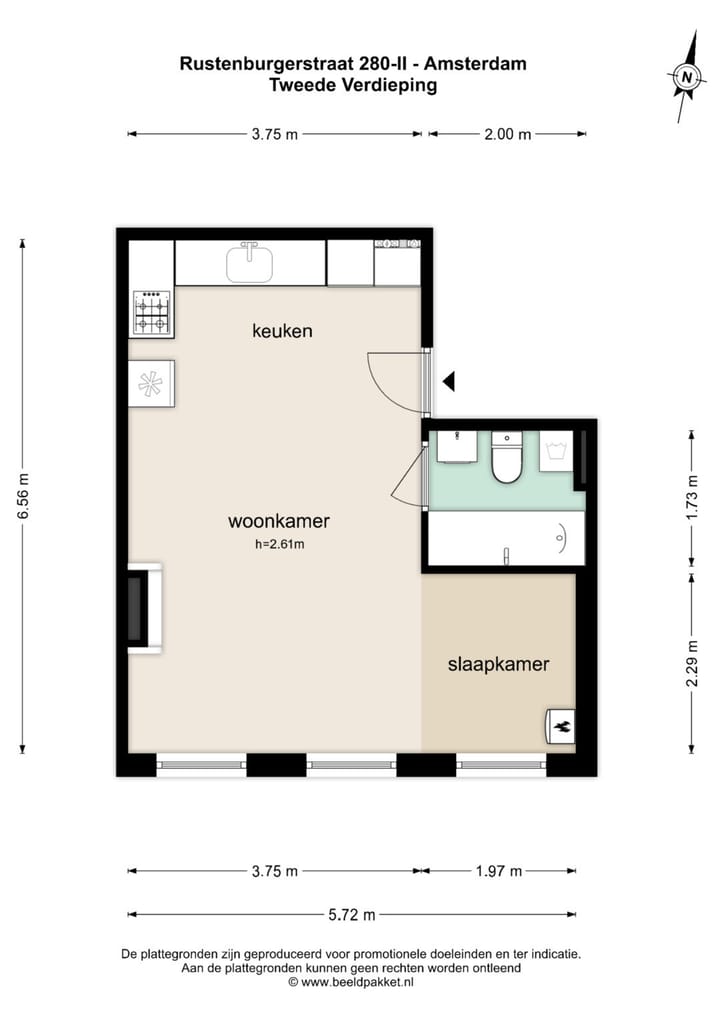 Foto 33 van Rustenburgerstraat 280-2V