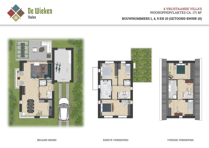 Photo 3 of Vrijstaande villa's (Bouwnr. 4)