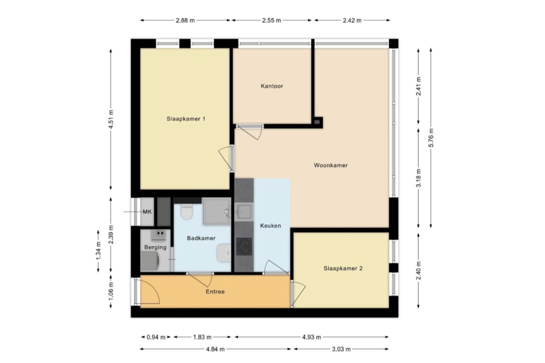 Photo 22 of Marius Bauerstraat 235-E3