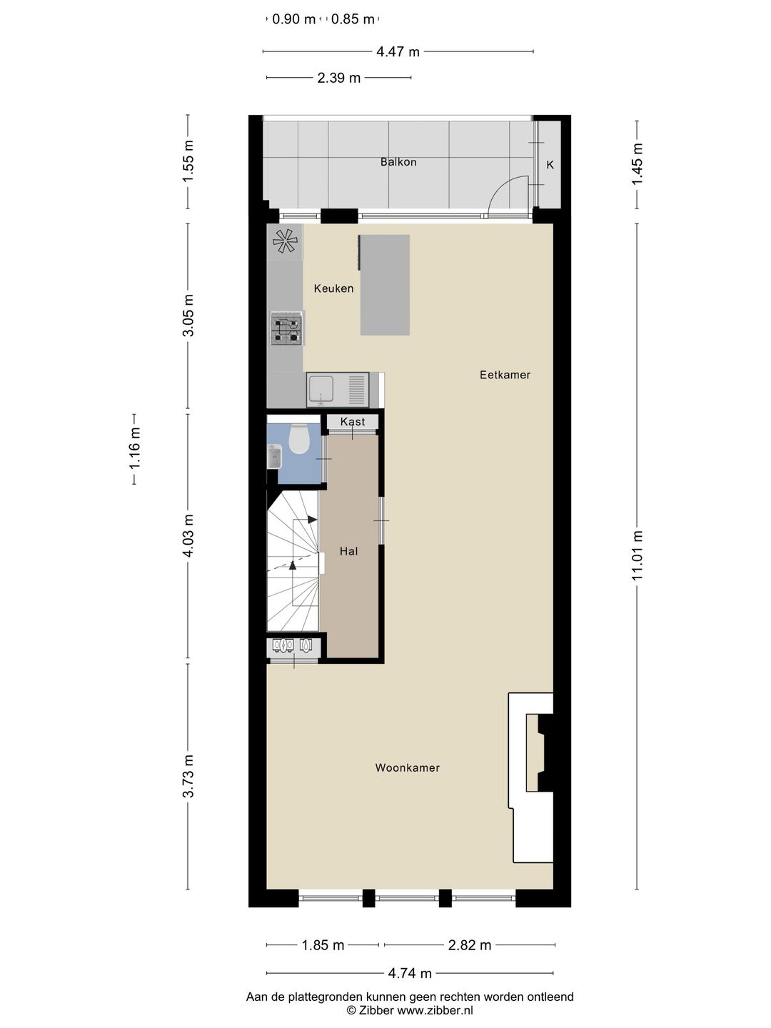 Foto 43 van Willem van Hillegaersbergstraat 52-B