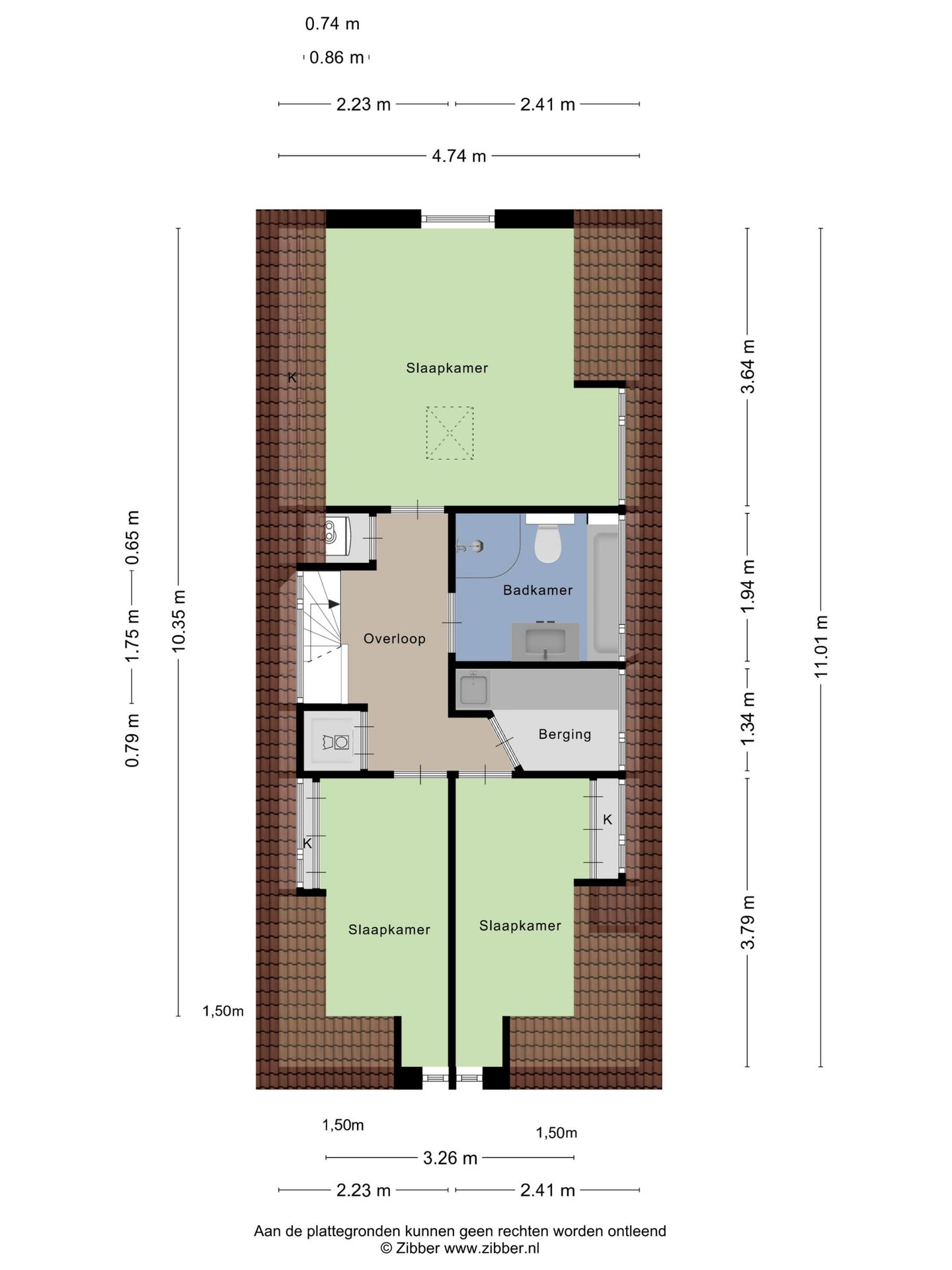 Foto 44 van Willem van Hillegaersbergstraat 52-B