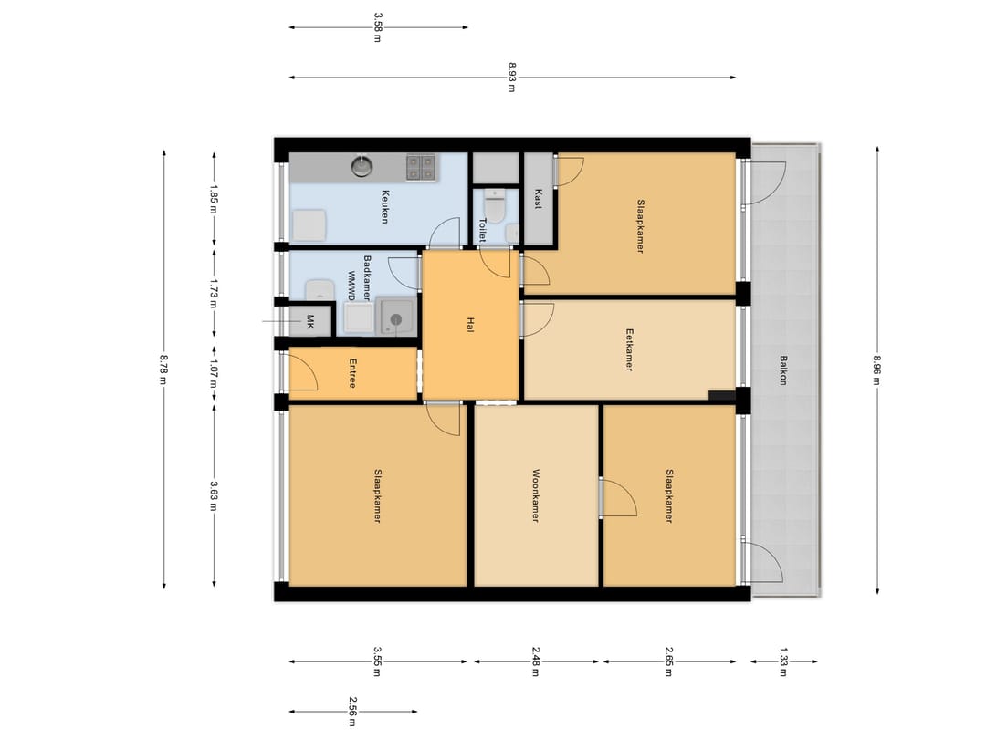 Foto 2 van Burgemeester Hogguerstraat 863