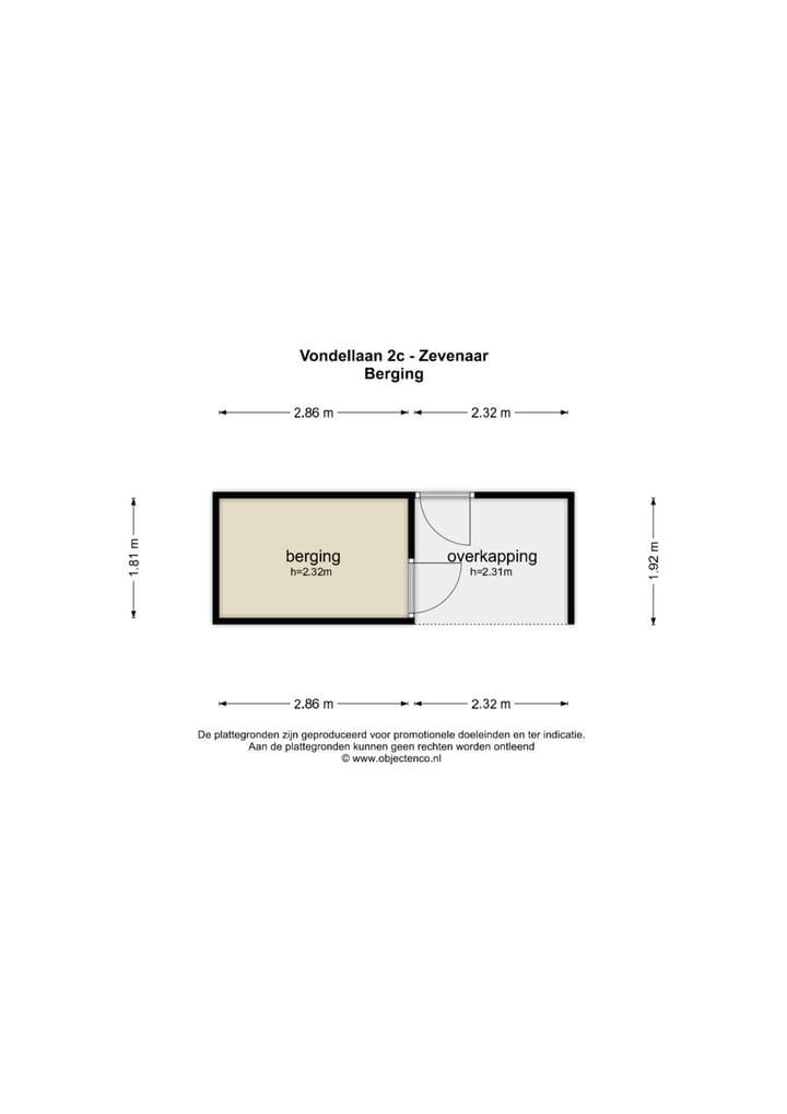 Foto 62 van Vondellaan 2-C