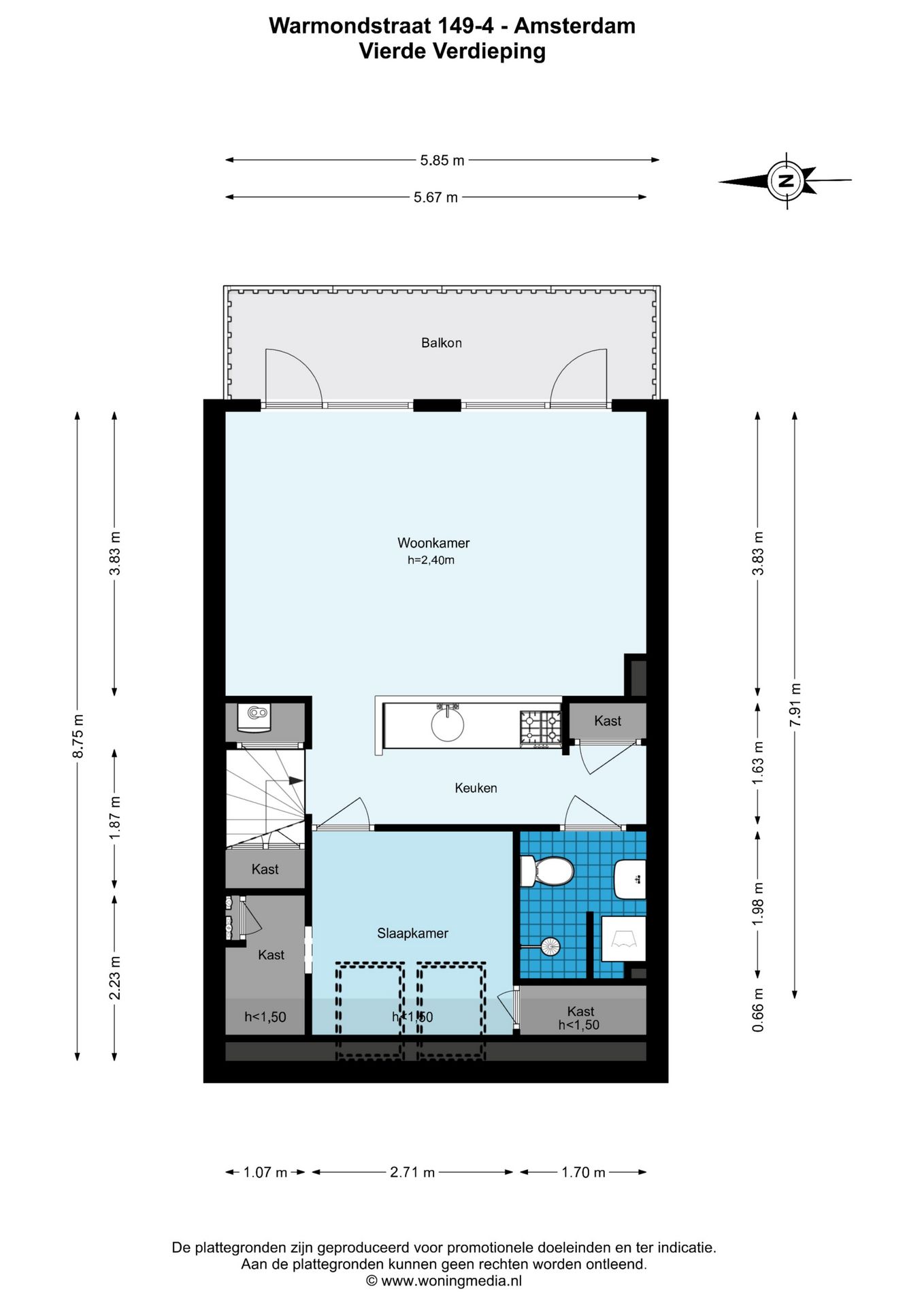 Foto 27 van Warmondstraat 149-4