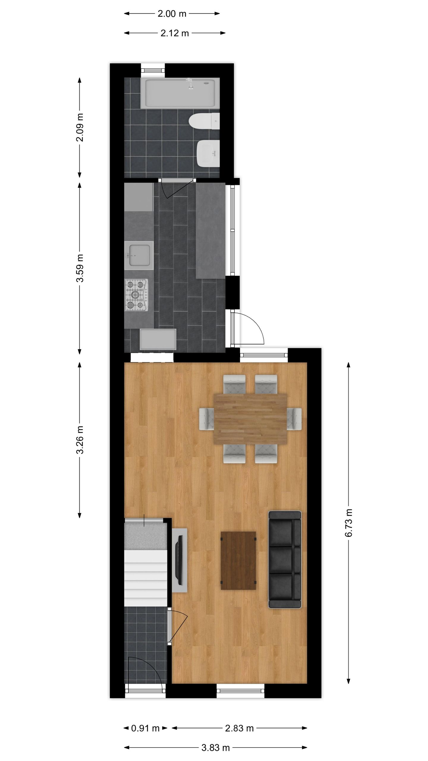 Foto 29 van Korte Hoefstraat 40