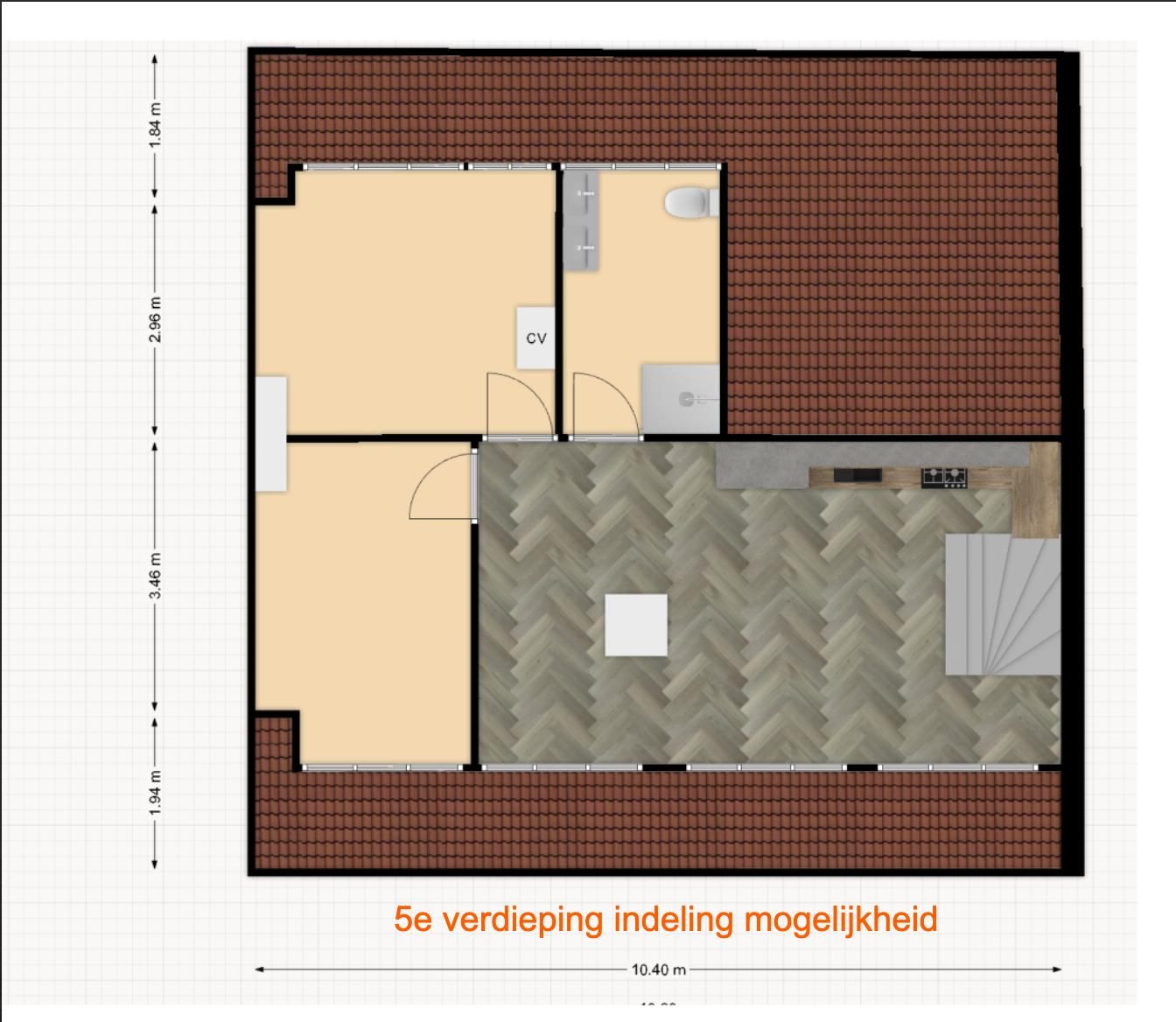 Photo 34 of Kortenaerstraat 2-D