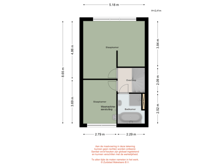 Geertruidenbergstraat 69 - 1e verdieping