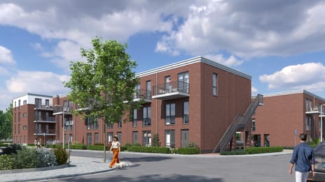 Foto van 2 kamer appartement Galerijflat