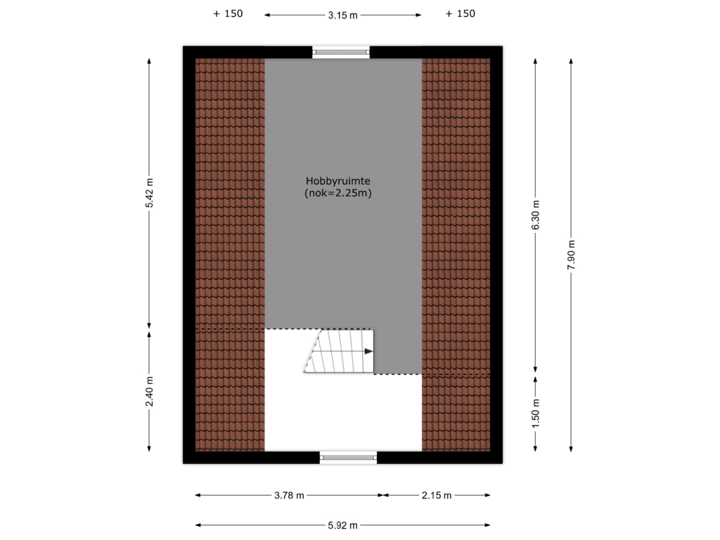 garage eerste verdieping