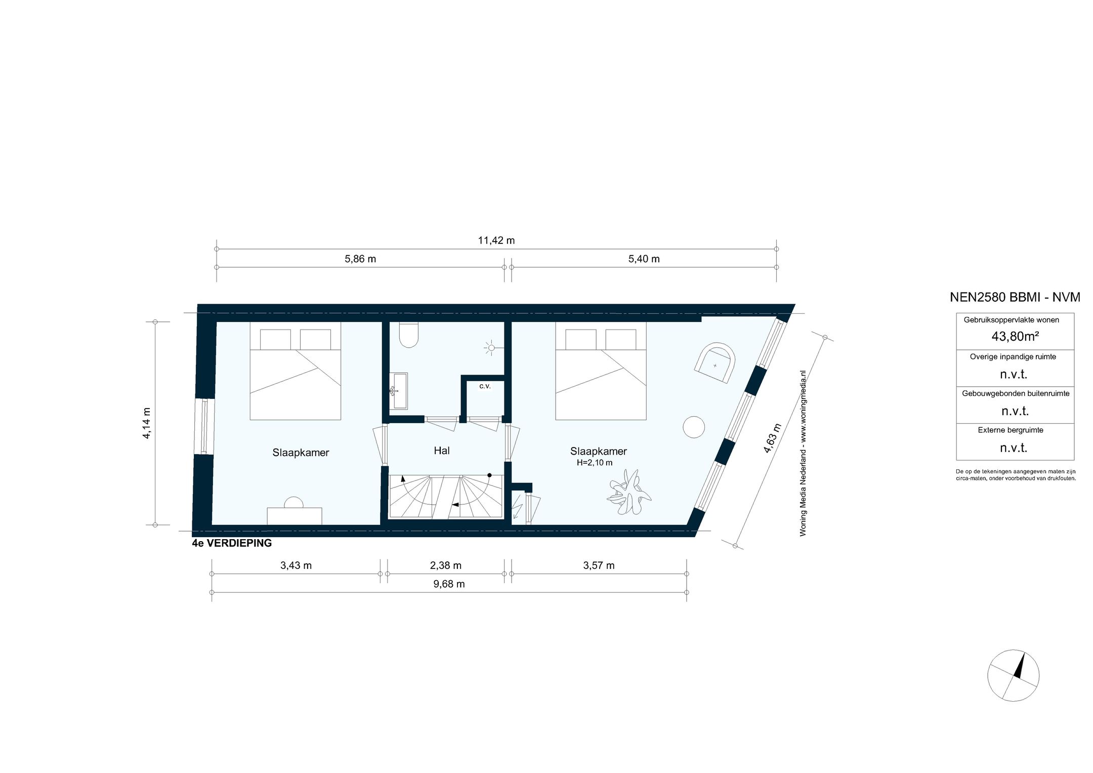 Foto 24 van Spuistraat 214-4