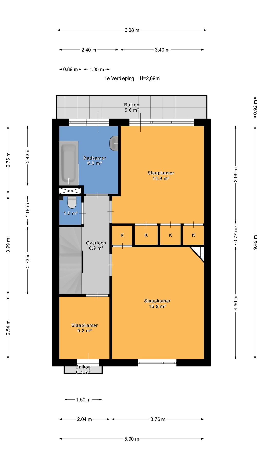 Foto 56 van Kruisbeklaan 41