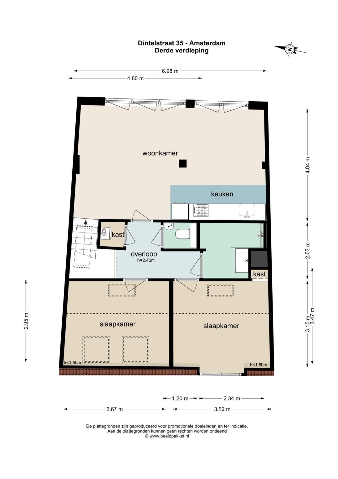 Foto 71 van Dintelstraat 35-H