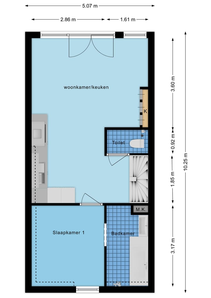 Foto 41 van Govert Flinckstraat 174-C