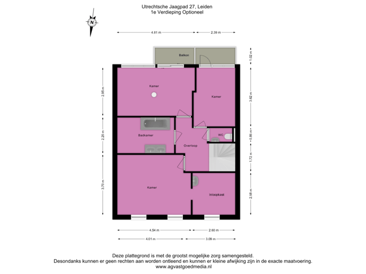 1e Verdieping Optioneel