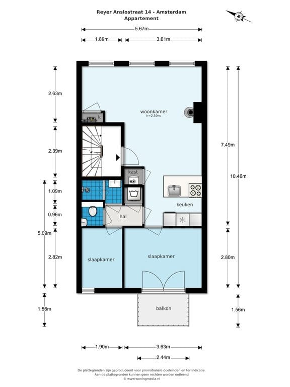 Photo 19 of Reyer Anslostraat 14-2