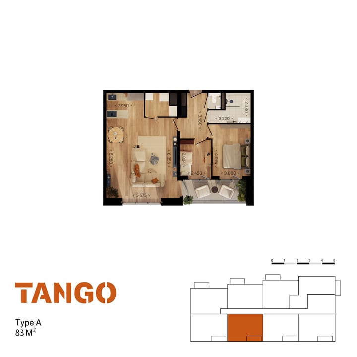 Photo 14 of Tussenappartement | Type A (Bouwnr. 1.06)