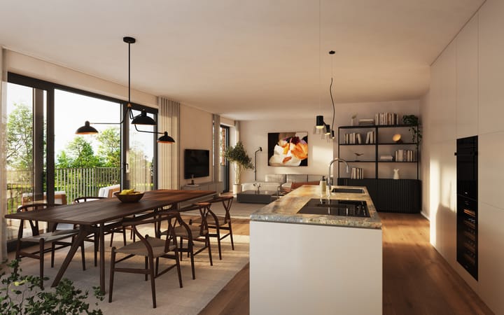 Foto 5 van Tussenappartement | Type E (Bouwnr. 3.02)