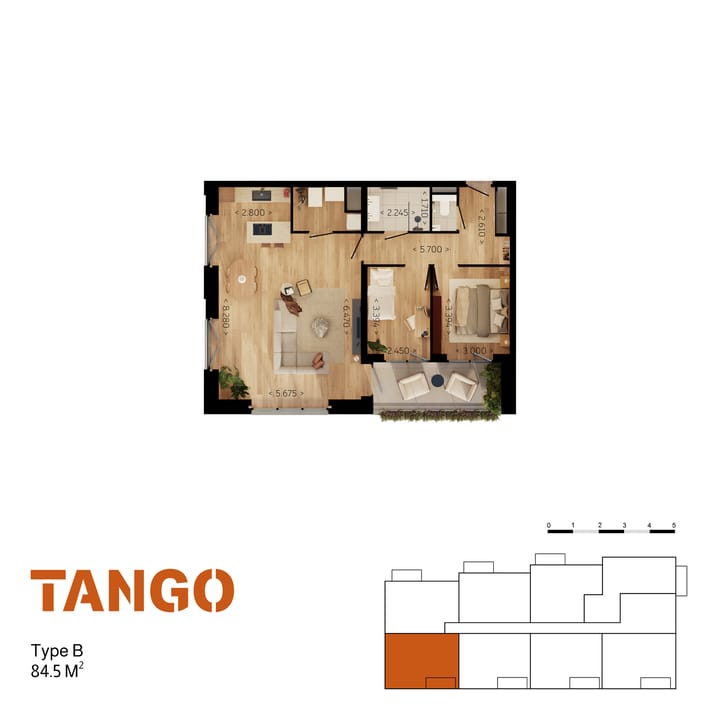 Photo 14 of Hoekappartement | Type B (Bouwnr. 2.05)