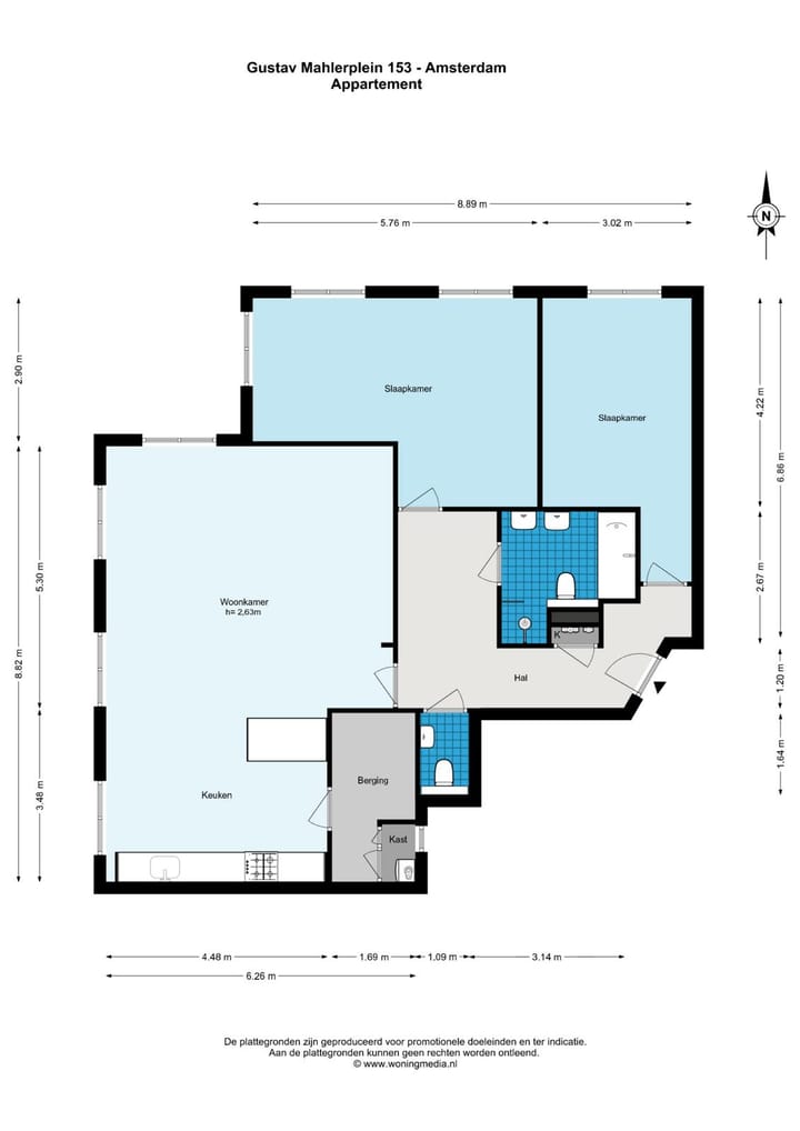 Foto 40 van Gustav Mahlerplein 153