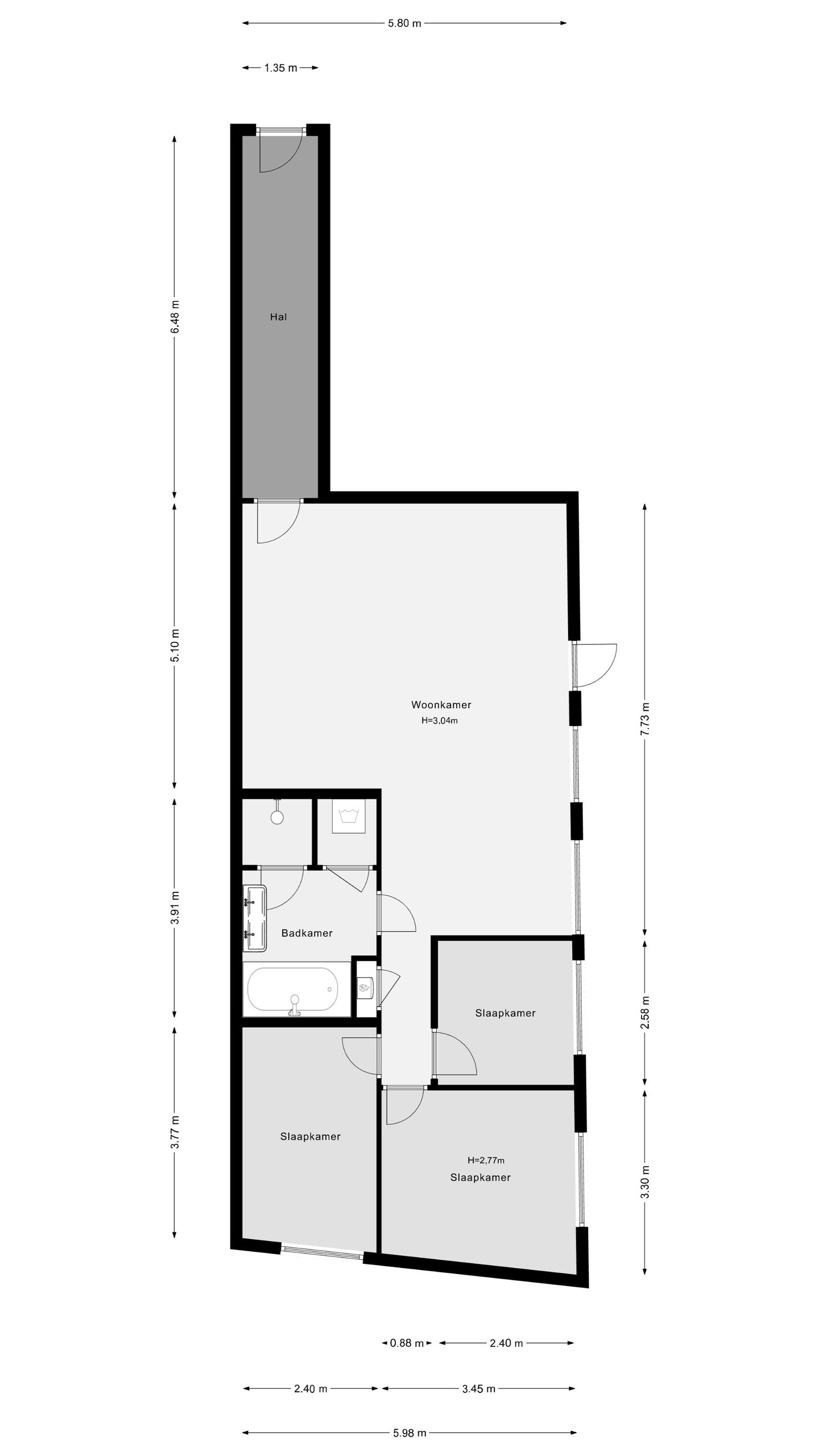 Foto 49 van Burgemeester Roosstraat 48-B