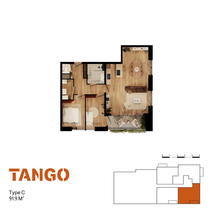 Photo 7 of Hoekappartement | Type C (Bouwnr. 4.04)