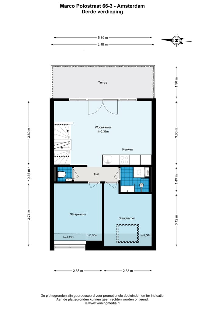 Foto 23 van Marco Polostraat 66-3