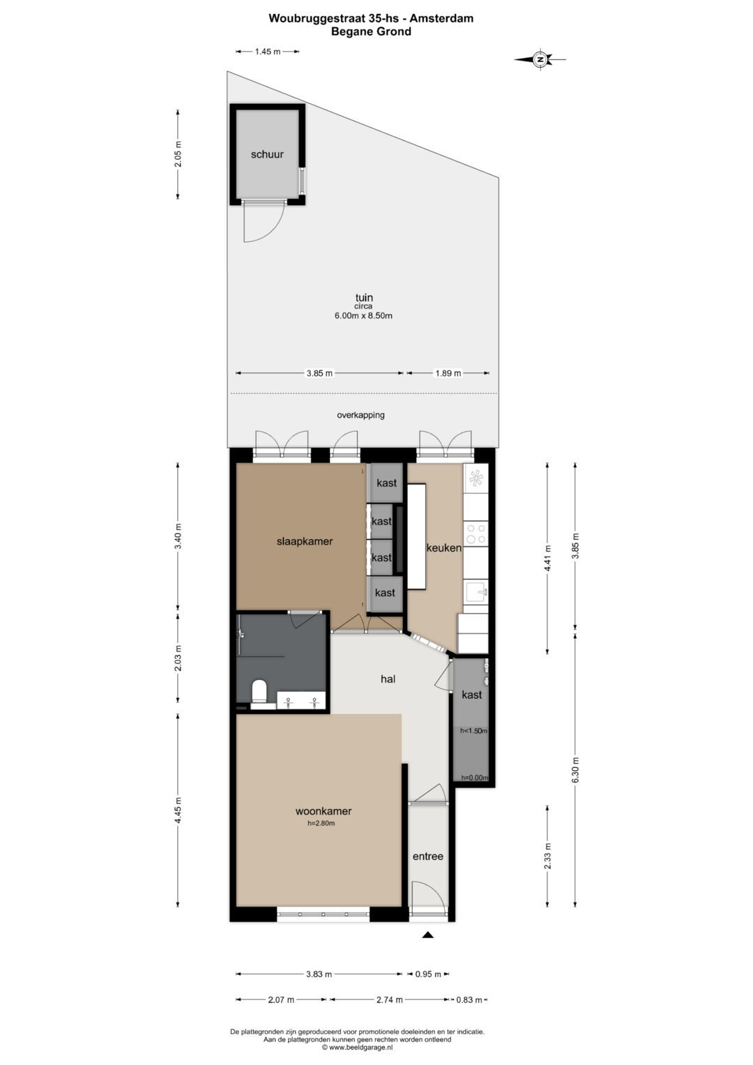 Foto 23 van Woubruggestraat 35-H