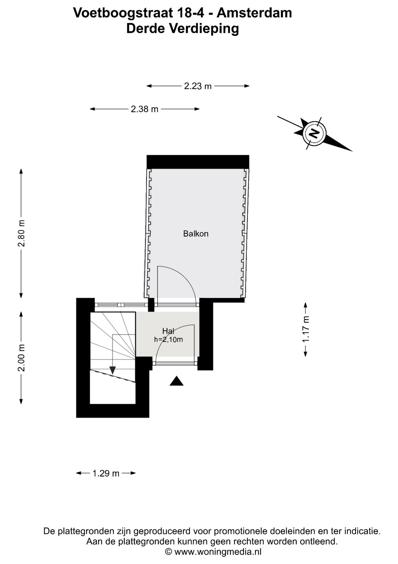 Foto 19 van Voetboogstraat 18-4