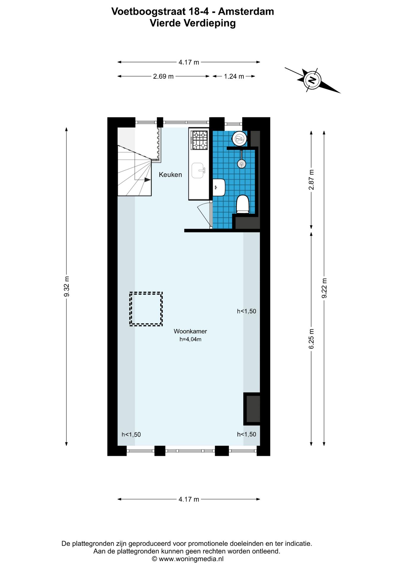 Foto 20 van Voetboogstraat 18-4
