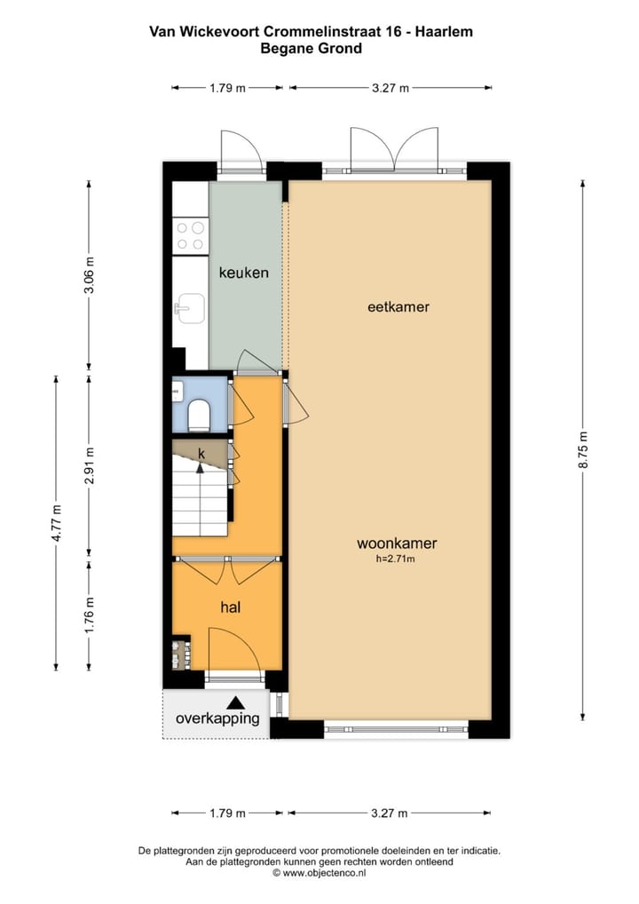 Foto 33 van Van Wickevoort Crommelinstraat 16