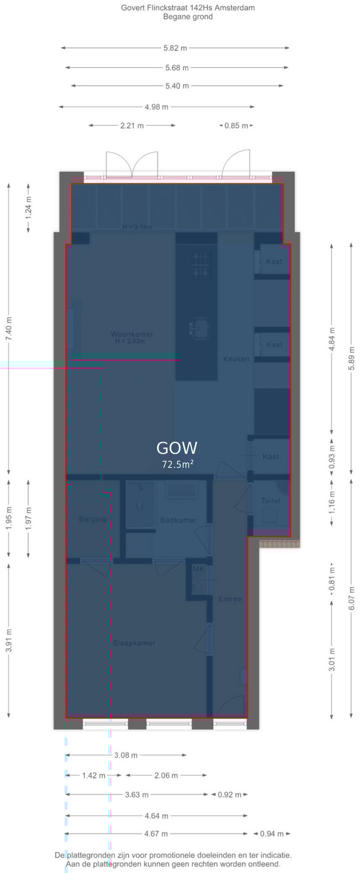 Foto 45 van Govert Flinckstraat 142-H