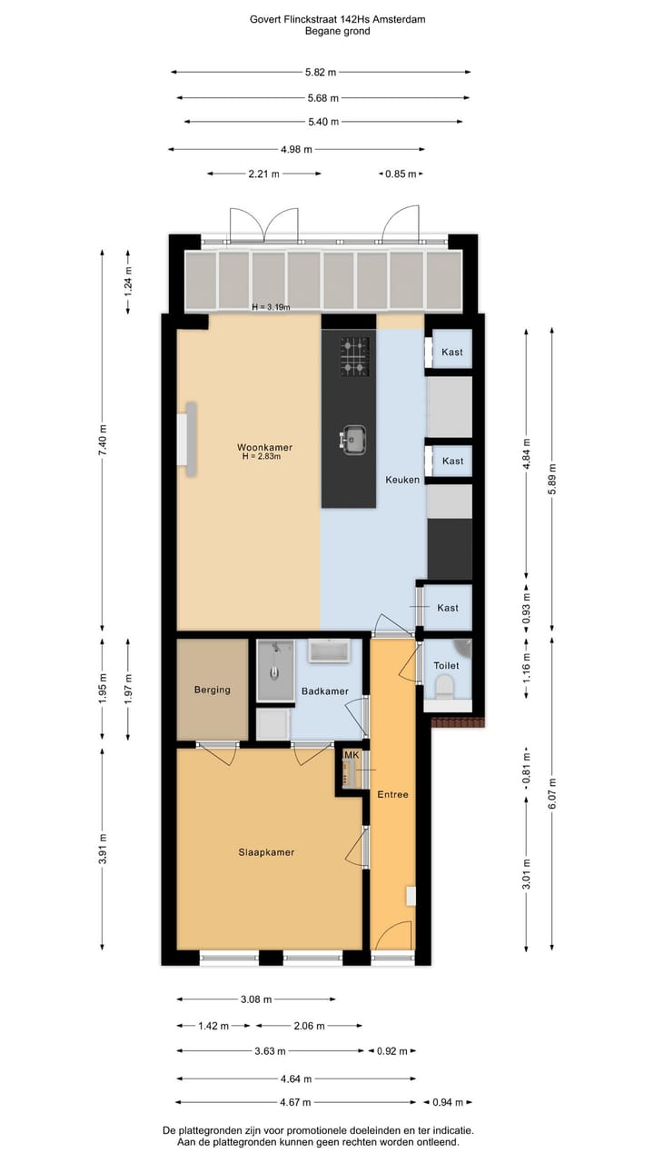 Foto 46 van Govert Flinckstraat 142-H