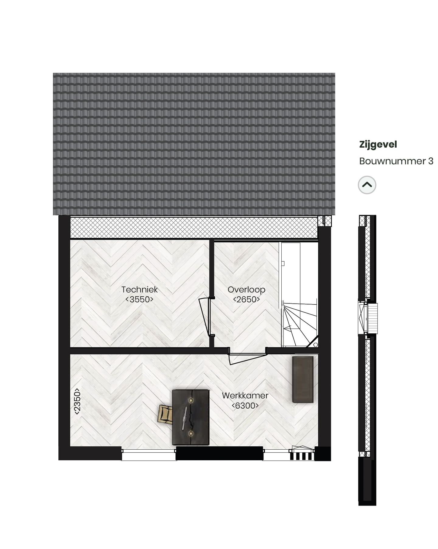 Foto 10 van Nieuw Tervoort Dries - Hoekwoning (Bouwnr. A.01)