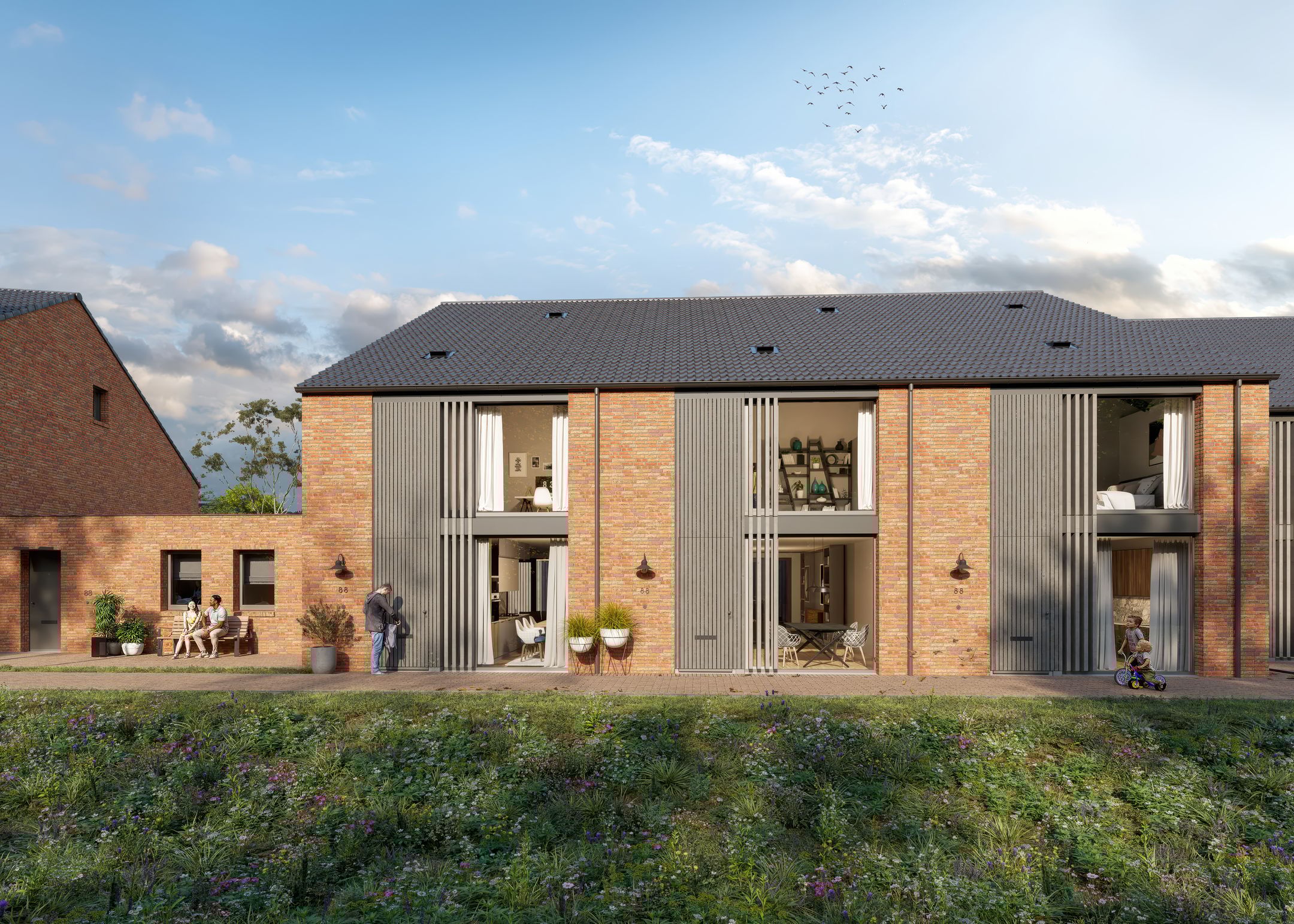 Nieuw Tervoort Dries - Tussenwoning (Bouwnr. A.11), Bavel (Gem. Breda), 4854NA, Noord-Brabant, Nederland  