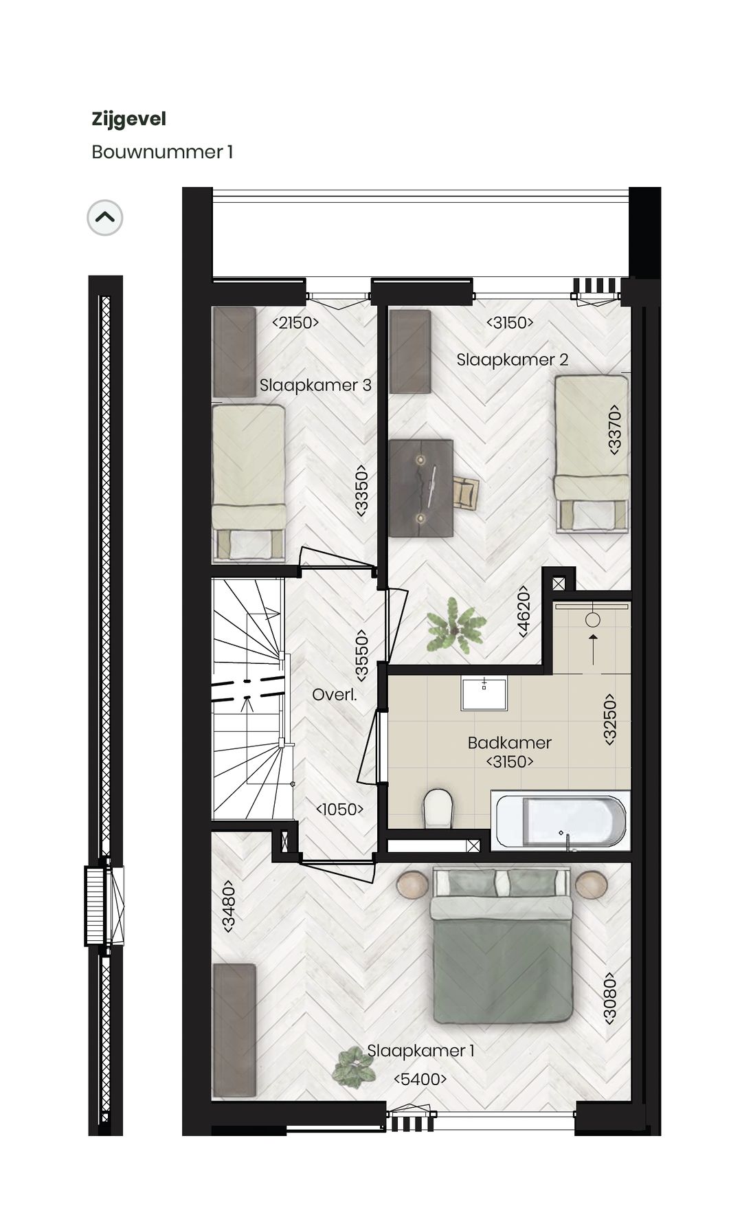 Foto 7 van Nieuw Tervoort Dries - Hoekwoning (Bouwnr. B.01)