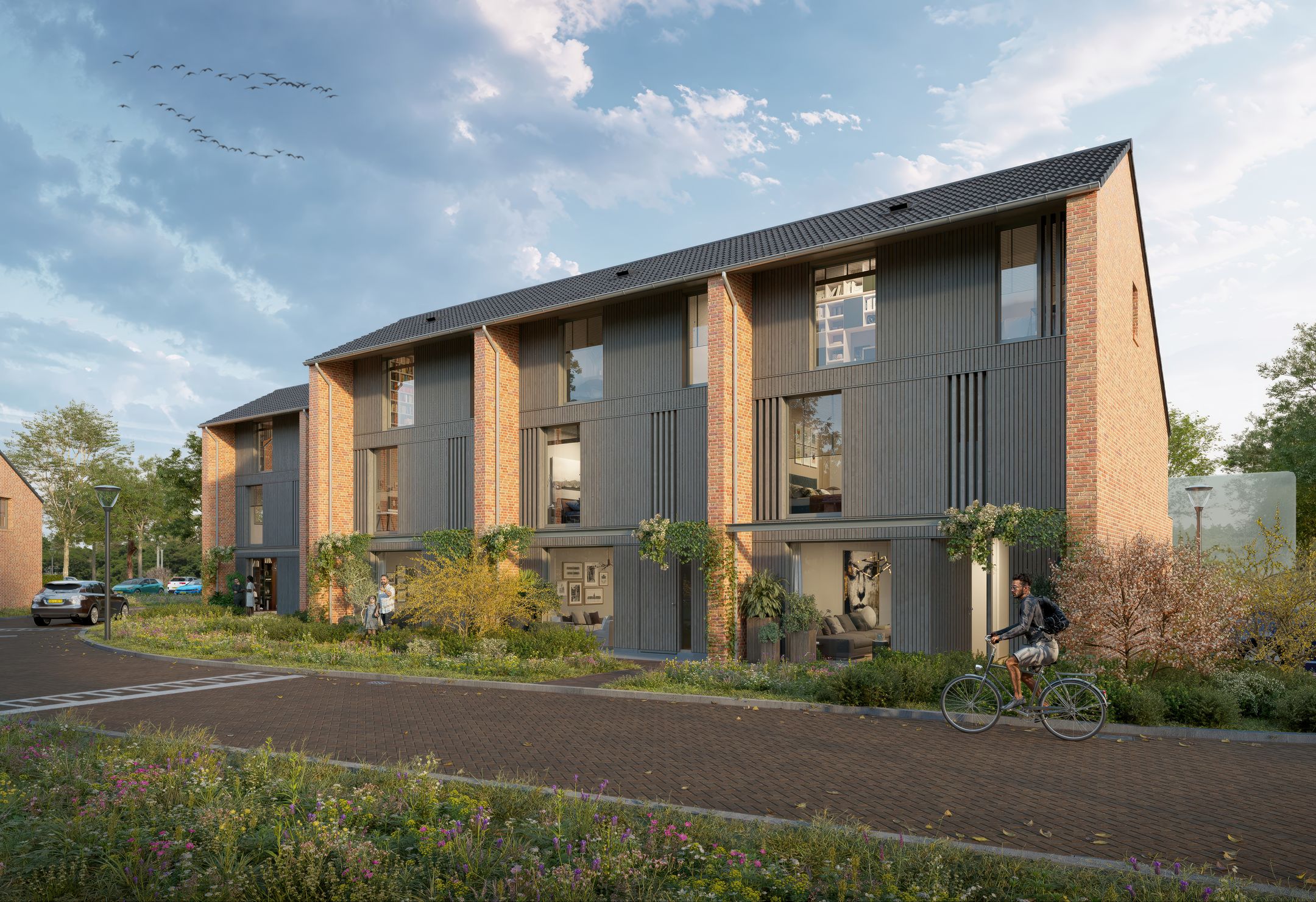 Nieuw Tervoort Dries - Hoekwoning (Bouwnr. E.05), Bavel (Gem. Breda), 4854NA, Noord-Brabant, Nederland  