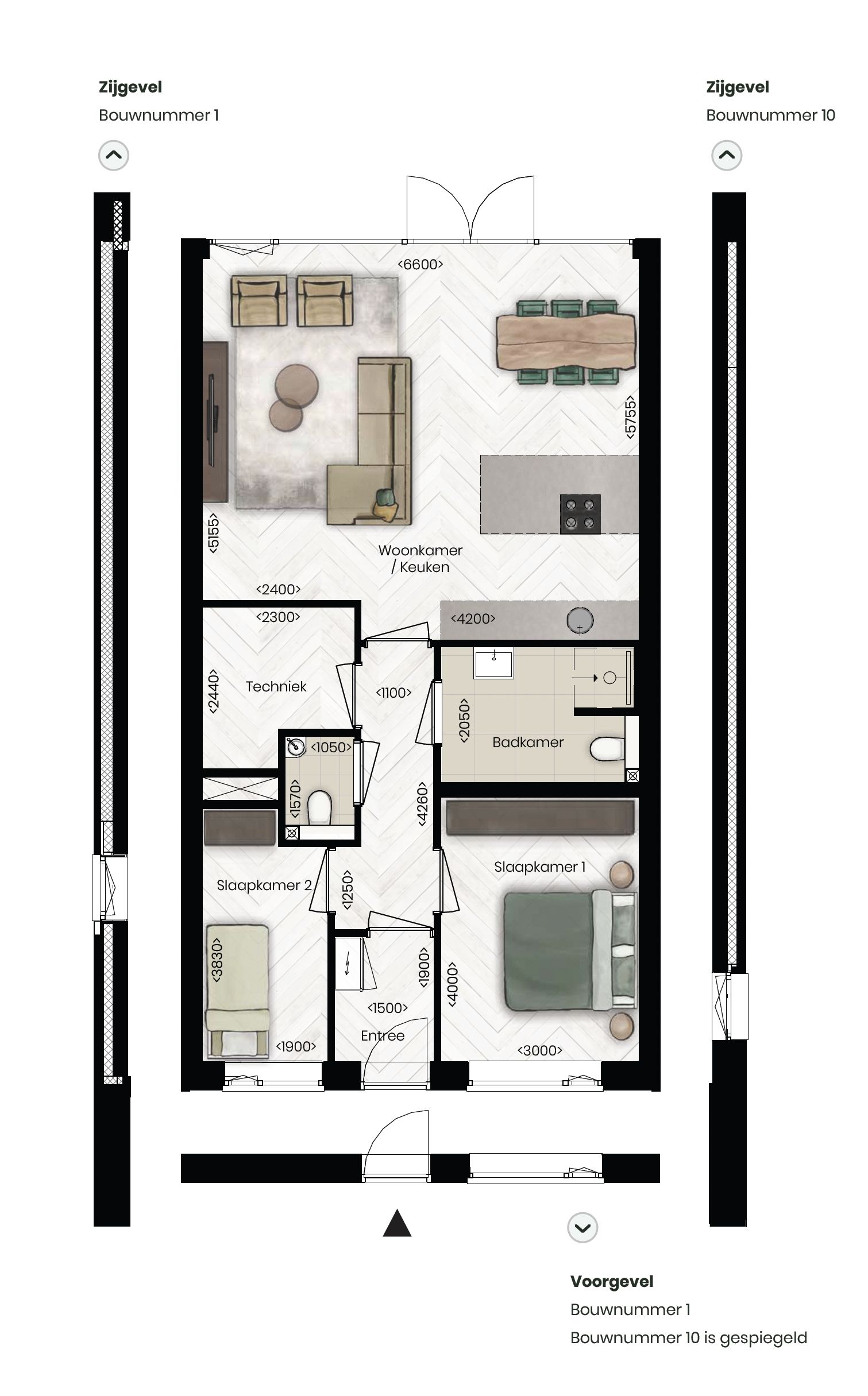 Foto 9 van Nieuw Tervoort Veste - Appartement (Bouwnr. J.05)